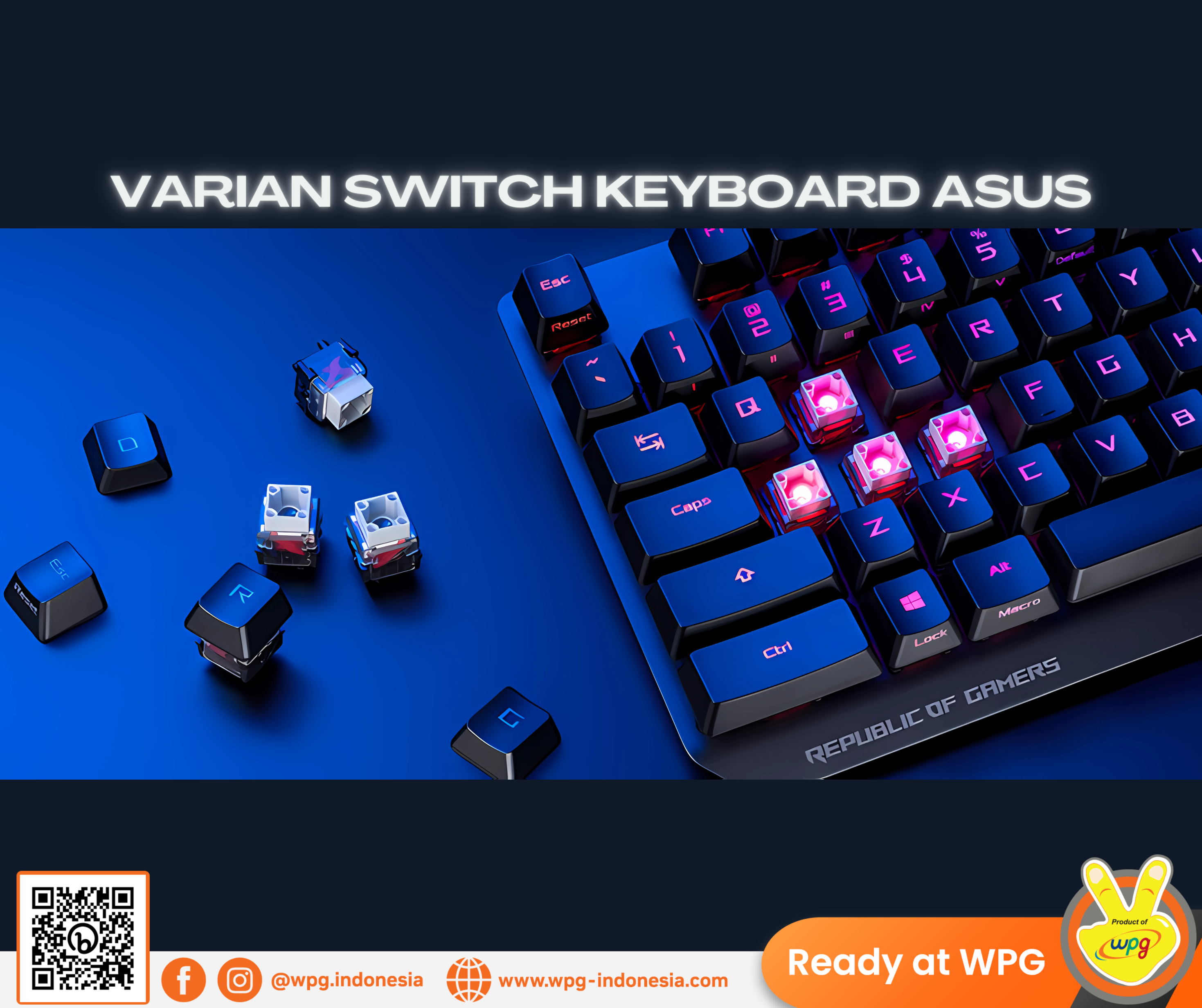 Varian Pada Switch Keyboard Asus