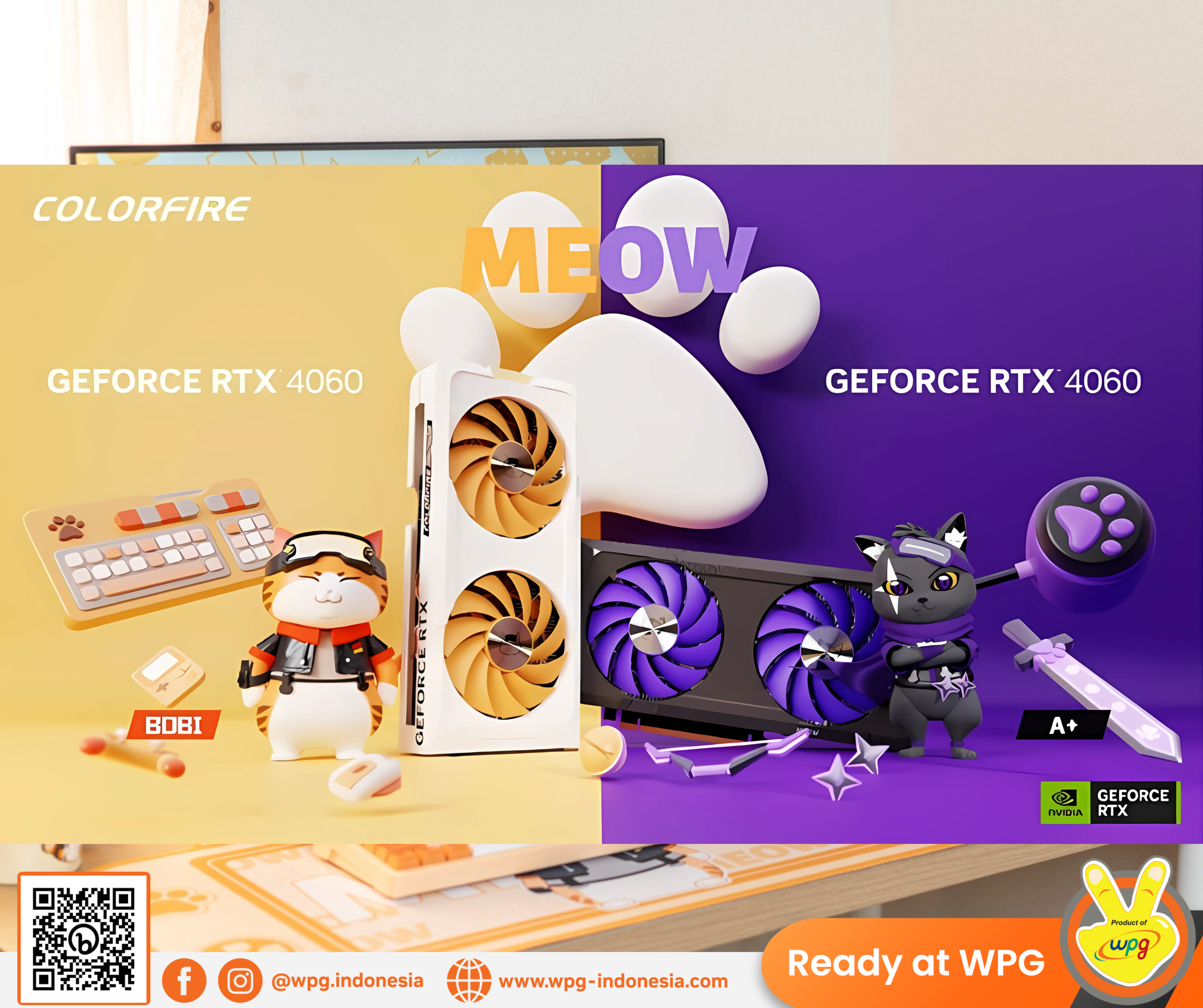 COLORFUL Resmi Meluncurkan COLORFIRE Meow Series