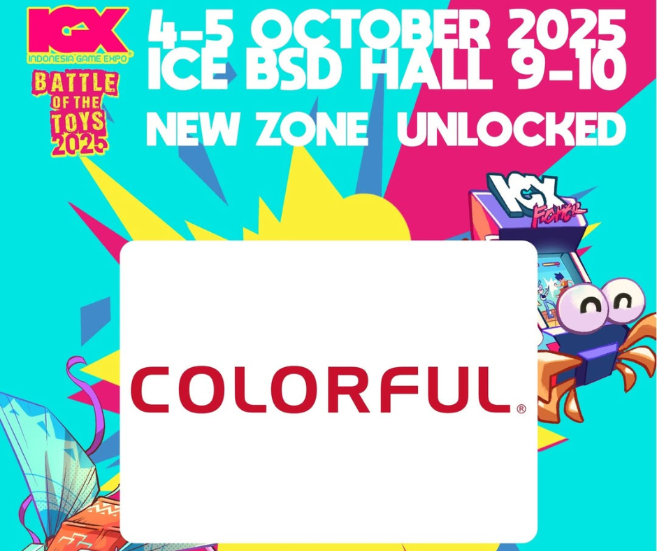COLORFUL Meriahkan IGX 2025: Inovasi & Antusiasme di Booth A12!