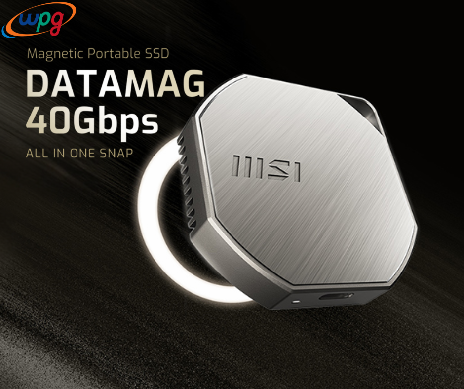 MSI Luncurkan DATAMAG 40Gbps – SSD Portabel Magnetik dengan Kecepatan Super